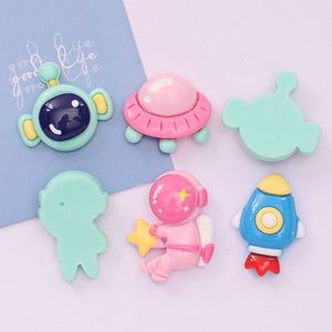 Accesorios de Resina para Manualidades, Dijes de Resina para Carcasas de Teléfono, Venta al por Mayor, <span class=keywords><strong>Astronauta</strong></span>, Cohete, OVNI, Planeta - Product Image 5