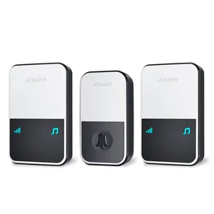 Doorbell Easy Install Operating At 1000ft Range With 52 Melodies Waterproof Door Bell With 2 Receiver