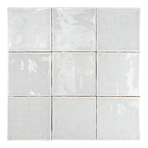 Piastrella Creta 13 Pearl 13x13 Cm Lucida con Bordi Irregolari - Product Image 2