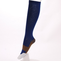 Dh — chaussettes de Compression en cuivre pour hommes et femmes, idéales pour la course, le sport et la randonnée, 30-20 mmhg