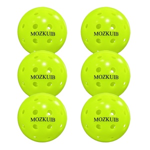 Échantillon gratuit 6 pièces Sac en filet pour pickleball Approuvé par l'USAPA Prix de gros personnalisé Pickleball coloré pour jeu en plein air Pickleball en plastique - Product Image 2