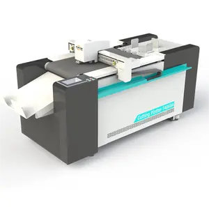 Realtop RTT4060 small size cnc flat bed label cutting machine