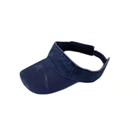 Visera de Sol para hombre, gorra de Golf, tenis, playa, ajustable, color liso, Polo, Verano