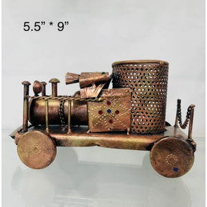 งานฝีมือโลหะ ของตกแต่งบ้าน ของประดับตกแต่งบนโต๊ะ งานศิลปะตกแต่ง  ชิ้นงานโลหะตัดขึ้นรูปด้วยมือ  ชิ้นส่วนโลหะขึ้นรูปด้วยมือ  ชิ้นงานเคลือบสีฝุ่น  งานเทศกาลดีวาลี - Product Image 2