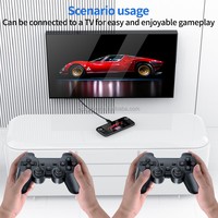Console de jeu portable rétro M27 avec écran IPS de 7 pouces, 20 000 jeux intégrés, joystick 3D RVB