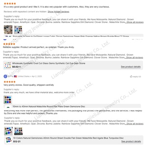 Đá thạch anh hồng bán buôn, đá quý rời, hạt tròn tự nhiên 8/12/16mm, mặt phẳng, nhuộm màu, hình giọt nước, dùng làm đồ trang sức - Product Image 6