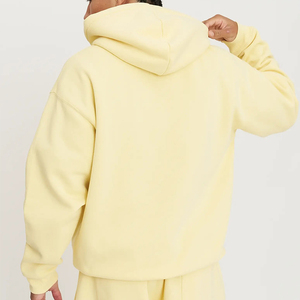High Quality Solid Cotton <strong>Hoodies</strong> Heavyweight Fleece <strong>Hoodies</strong> Custom Blank Oversized Plus Size Men's <strong>Hoodies</strong> - Product Image 5