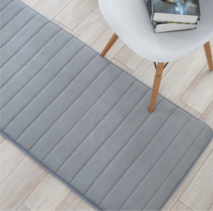 <span class=keywords><strong>Tapis</strong></span> <span class=keywords><strong>de</strong></span> <span class=keywords><strong>bain</strong></span> en mousse à mémoire <span class=keywords><strong>de</strong></span> forme matelassé <span class=keywords><strong>style</strong></span> galet FIGOO, antidérapant pour la douche - Product Image 5