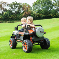 Quad électrique pour enfants unisexe 12 volts, voiture à pédales sportive 4x4 à 4 roues avec télécommande parentale, jouet en plastique alimenté par batterie