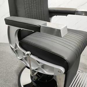 Sillas de Barbería Elevadas, de Cuero Sintético, para Peluquería, para Hombres - Product Image 4