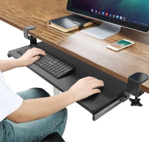 Giá Đỡ Chữ <span class=keywords><strong>V</strong></span> Thích Hợp Để Nâng Bàn Dưới Khay Bàn Phím Bàn Có Thanh Trượt <span class=keywords><strong>V</strong></span>à Kẹp Chữ C Để Lắp Đặt Đơn Giản - Product Image 4