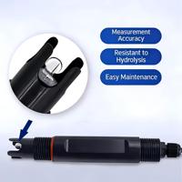 Coda CDT-11A Electrodo de Agua para Alta Temperatura con Tratamiento RS485 4-20mA, Sonda Medidora de pH en Línea Portátil OEM con Precisión de 0.05PH