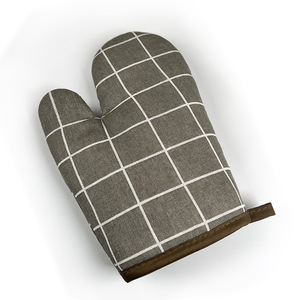 Guantes <span class=keywords><strong>de</strong></span> <span class=keywords><strong>Cocina</strong></span> Clásicos <span class=keywords><strong>de</strong></span> Algodón Resistentes al Calor para Hornear, Protección para Microondas y Operaciones Culinarias Diarias Seguras - Product Image 6