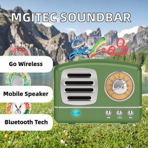 MGITEC Altavoz Inalámbrico Portátil al por Mayor con Bluetooth, Barra de Sonido <span class=keywords><strong>para</strong></span> Deportes al Aire Libre, Alimentación por Batería, Comunicación AUX - Product Image 2