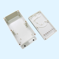 OEM Factory fai da te personalizzazione plastica stampaggio ad iniezione all'aperto ABS IP65 impermeabile in plastica scatola di giunzione elettrica con orecchio