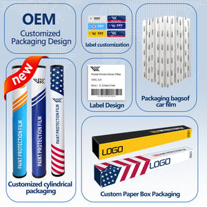 Vinilo para Automóviles de Alta Calidad, Rollo de PPF Brillante Multicapa de TPU, Película Protectora de Pintura para Automóviles, Rollo de TPU PPF de 50 Centímetros - Product Image 3