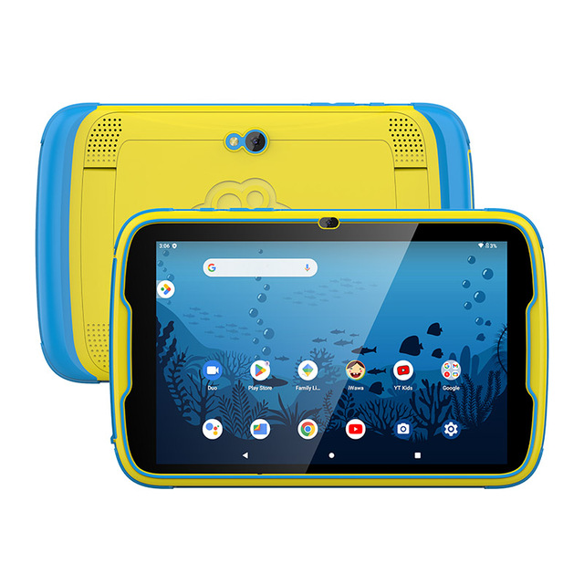 Boxchip Tab 8 Inch Android Children Educational 8 Inches 64GB ROM WiFi Kids Learning Tablet for Children
