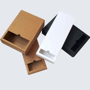 Wholesale Custom Logo <b>Foldable</b> Sliding Rectangle Pull Out Folding Rigid Paperboard Small Carton Sliding Drawer Packaging <b>Box</b> - Product Image 3