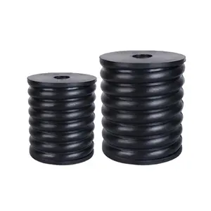 Strong Natural Rubber Spring Screw Damper Rubber Compression Spring For Vibrating Sieve