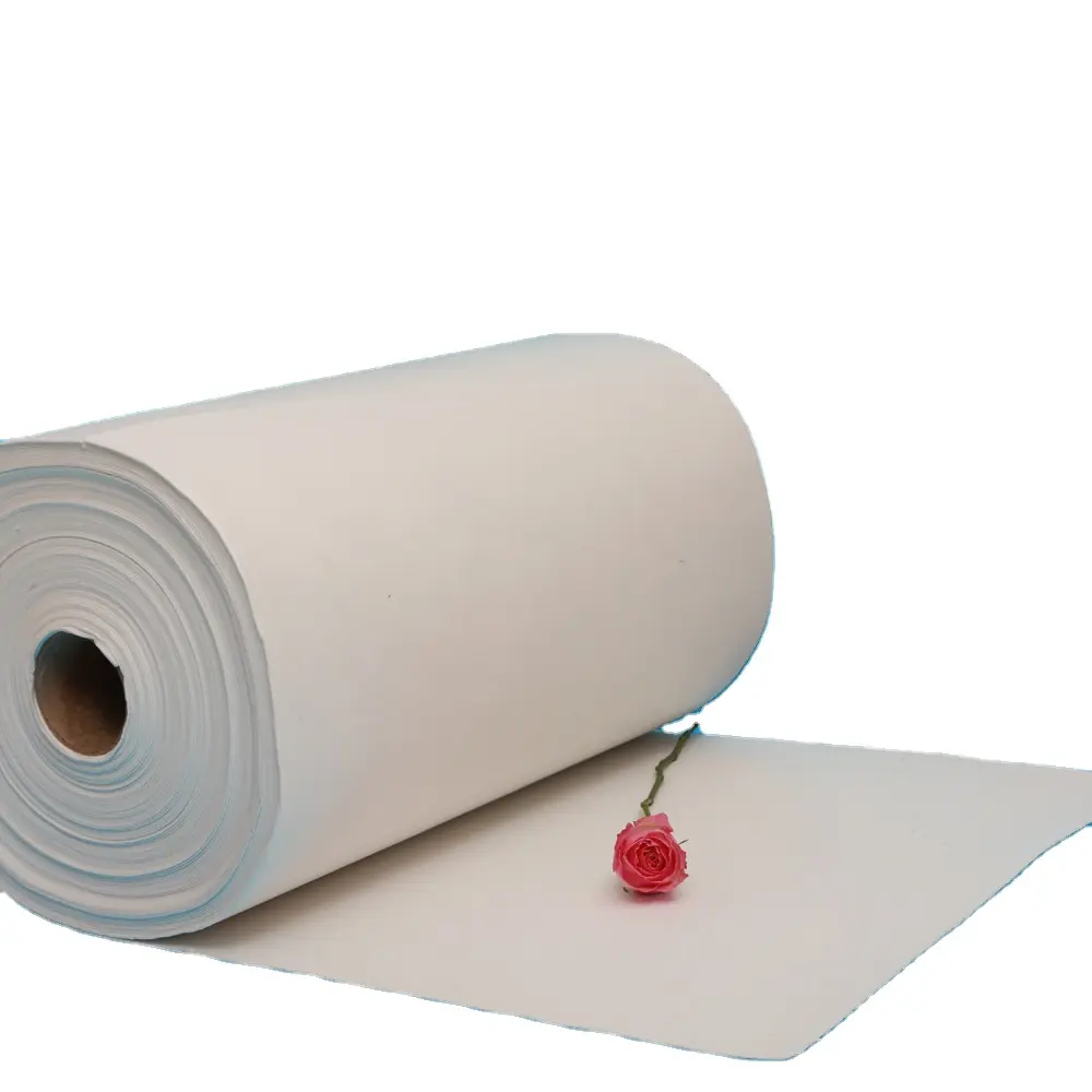 Fabrika fiyat 3mm 6mm 1260 seramik elyaf kağıt 1430 yanmaz ısıtma yalıtım alüminyum Paper kağıt Premium seramik elyaf