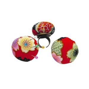 Accesorios <span class=keywords><strong>de</strong></span> <span class=keywords><strong>costura</strong></span> ajustables patrón Floral DIY para el hogar aguja Pin cojín - Product Image 6