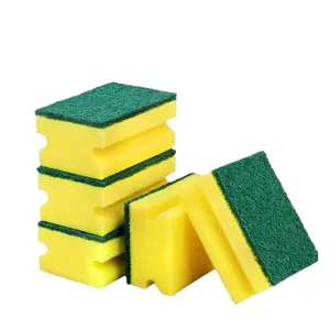 Bulk Kitchen scouring pad sponge eco dish wash sponge kitchen cleaning sponge