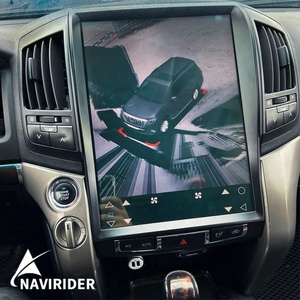 Radio Android 13 con Pantalla de 15.6'' y GPS para Toyota Land Cruiser Sahara LC200 Landcruiser 2008-2015, Reproductor Multimedia con CarPlay - Product Image 1