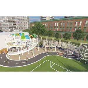 one stop solution design supplier manufacture kids outdoor play area equipment park