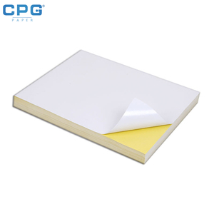 Papel Autoadhesivo para Etiquetas de 60 g/m², Tamaño A4, Papel Adhesivo Blanco Mate para Etiquetas de Envío y Guías de Remisión - Product Image 1