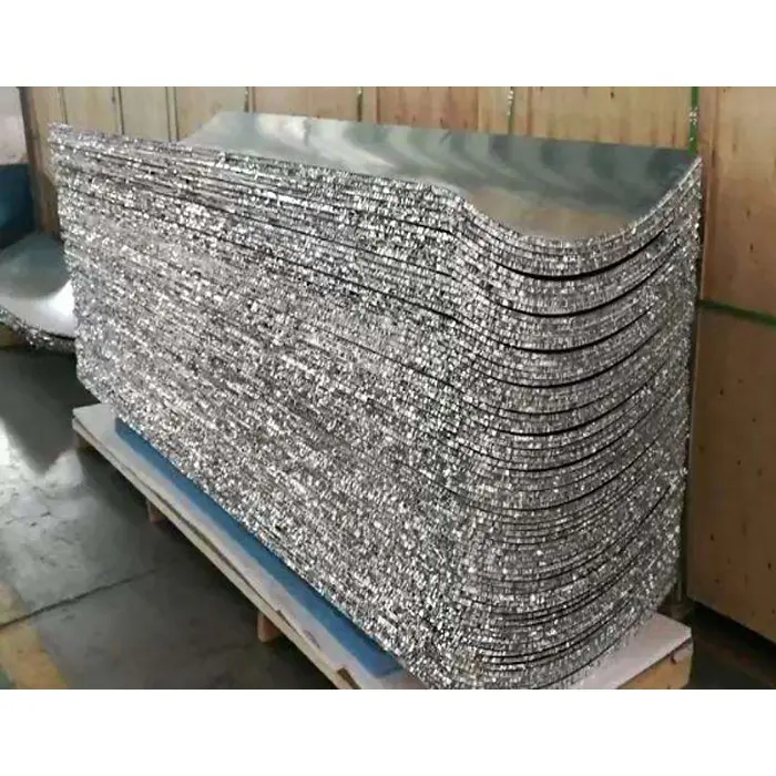 PVDF Bent Honeycomb Board Bending Manufacturer Decorative Panels Aluminum Composite