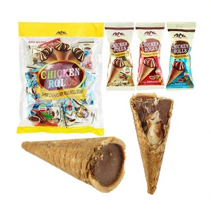 Conos de Galleta Rellenos de Chocolate Dulce con Huevo de Gallina, Certificados por HACCP, ISO y QS - Product Image 1