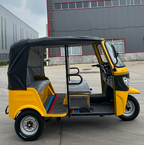 รถสามล้อเครื่องยนต์เบนซินแบบเปิด 200 ซีซี ซุปเปอร์พาวเวอร์ ความปลอดภัยสูง สำหรับบริการแท็กซี่ - Product Image 4