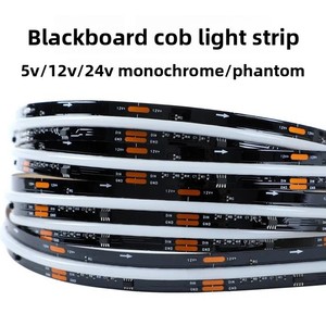 Striscia LED Digitale FCOB SPI RGB IC WS2811 Indirizzabile, 432 LED, PCB <span class=keywords><strong>Nero</strong></span>, Colore Cangiante, Flessibile - Product Image 2