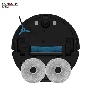 Aspirateur robot intelligent <span class=keywords><strong>RC600</strong></span>, contrôle par application TUYA WIFI, navigation LDS+SLAM, utilisation domestique et hôtelière, nettoyage automatique humide/sec HEPA - Product Image 2