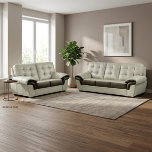 Canapé BIS NELLIE, mobilier moderne de luxe pour salon, salle à manger, bureau à domicile, appartement, cuir véritable, 3+2+1, réglable, écologique - Product Image 3