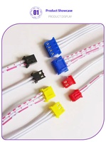 Cable de Conexión Personalizado de Fábrica XH2.54, Arnés de Cables con Terminales Macho y Hembra, Cable de Cobre Estañado Rojo y Negro con Aislamiento de Goma