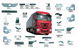 9438850063 9438850163 Parachoques para Mercedes Benz ACTROS MP3 <span class=keywords><strong>MEGA</strong></span>, Piezas de Camión - Product Image 3
