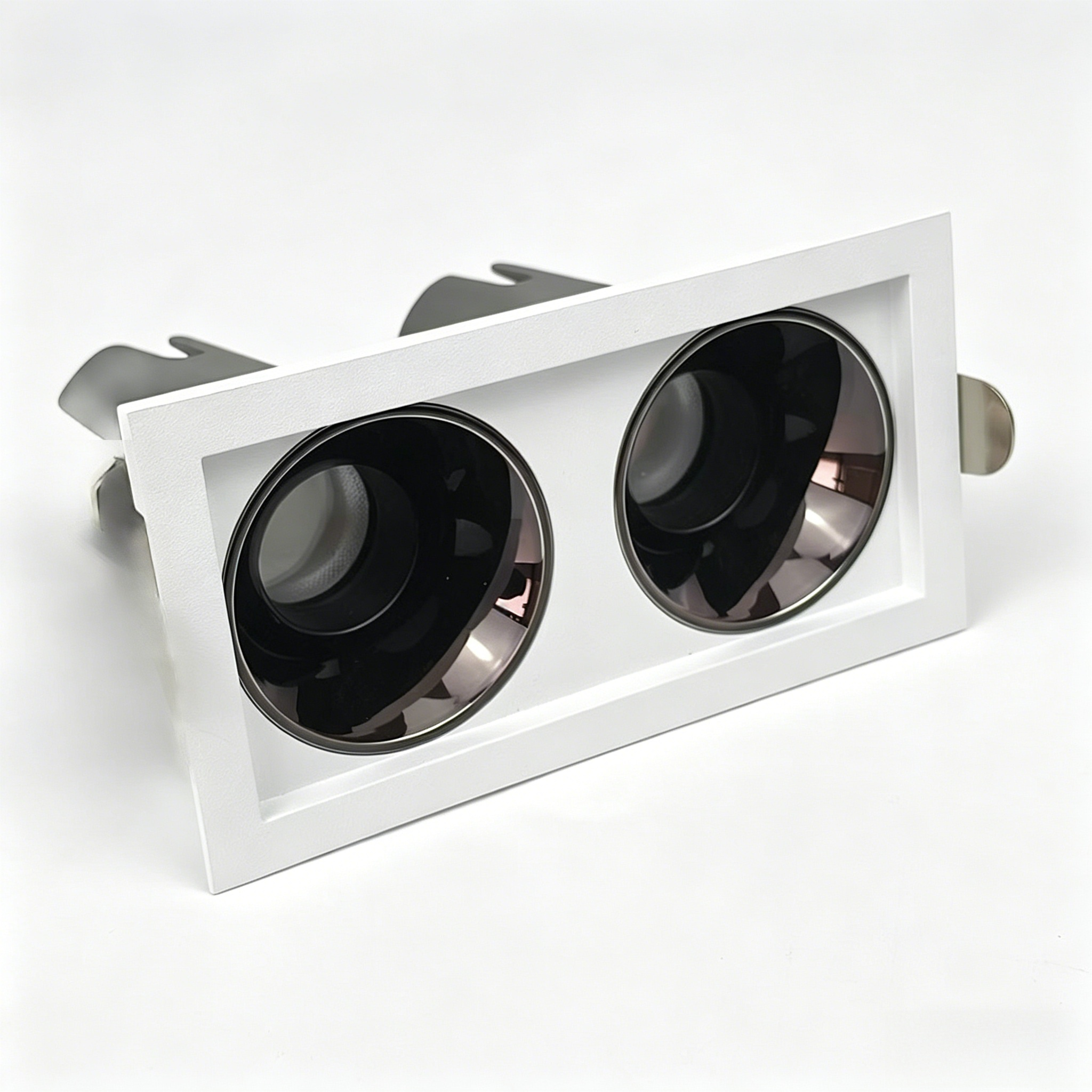 Nordic Acrylic Recessed Downlight, Hole-Free Ceiling Lamp for Indoor Aisle Corridor Lighting