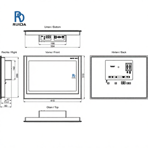หน้าจอสัมผัส TFT HMI รุ่นดั้งเดิม 6AV2124-0QC13-0AX0 สำหรับ PLC/PAC/คอนโทรลเลอร์เฉพาะ พร้อมหน้าจอสัมผัสที่รองรับ PLC - Product Image 4