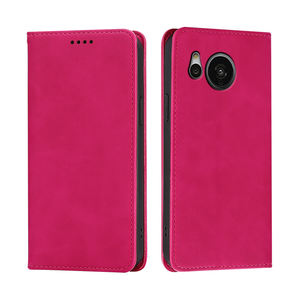 Étui portefeuille en cuir de luxe avec fente pour cartes et fermeture magnétique pour téléphones mobiles Sharp A201SH V6 704SH 707SH Sens7 8 <span class=keywords><strong>Plus</strong></span> <span class=keywords><strong>R8</strong></span> Wish 3 - Product Image 6