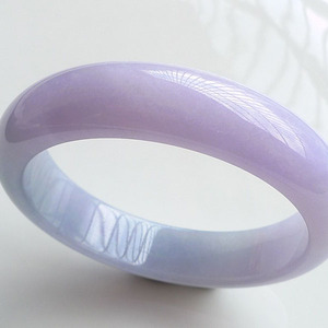 Bracelet en <span class=keywords><strong>jade</strong></span> birman naturel de qualité supérieure, violet clair, fleur flottante, violet glacé, <span class=keywords><strong>jade</strong></span> birman - Product Image 4