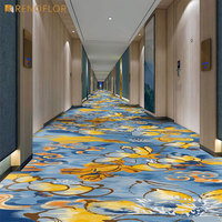 Tapis Axminster sur mesure Tapis Axminster de luxe pour hôtels 5 étoiles Revêtement de sol tissé pour salle de banquet