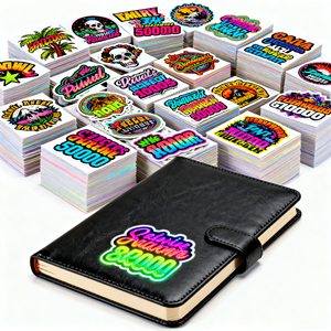 Impresión personalizada Banner negocio logotipo marca vinilo transferencia coche calcomanía troquelado letras pegatinas - Product Image 1