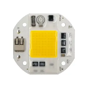 COB LED tam spektrum bitki büyütme lambaları sıcak soğuk beyaz kırmızı lamba 20W 30W 50W kapalı çiçek su bitkileri büyütücü aydınlatma  ampuller