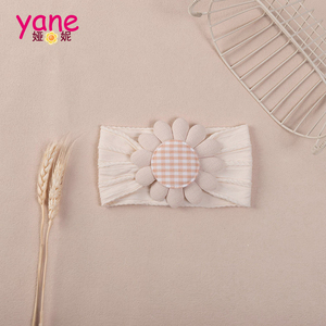 Diademas con Lazos <span class=keywords><strong>para</strong></span> Bebés, Accesorios <span class=keywords><strong>para</strong></span> el Cabello, Set de Regalo, <span class=keywords><strong>Turbante</strong></span>, Diadema con Flor Pequeña, Poliéster, 17cm, Estilo Europeo Americano - Product Image 6