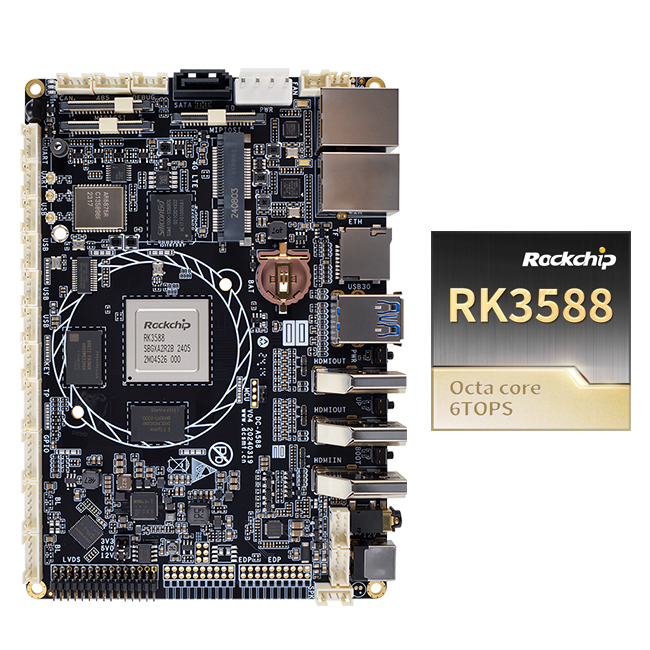 高性能シングルボードコンピュータrockchip rk3588ソリューションで