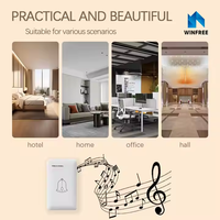 Sonnette électrique DingDong pour chambre d'hôtel Système de sonnette électronique pour chambre d'hôtel