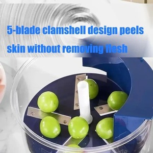 Pelador Eléctrico de Frutas y Verduras, Herramienta Automática para Pelar Frutas Pequeñas, Pelador Inteligente de Uvas, Gadget de Cocina para Pelar - Product Image 5