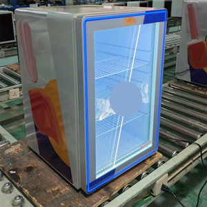 Oumeite SC70 70L Mini-réfrigérateur de bar personnalisé avec porte vitrée, mini-réfrigérateurs - Product Image 3