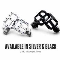 Repose-pieds universels larges en alliage de titane OEM Sur-Ron Light Bee X Ultra Bee Talaria E-Ride Pro Vélo électrique MX Performance